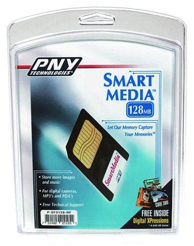 pny smart media card|PNY 128 MB SmartMedia Flash Memory Card .